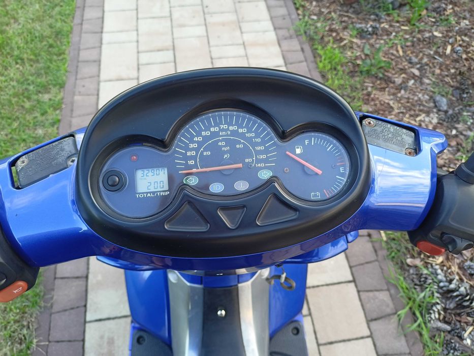 | Yamaha Maxster 125ccm | OC i PT - 04.2027 | Skuter na kat B |