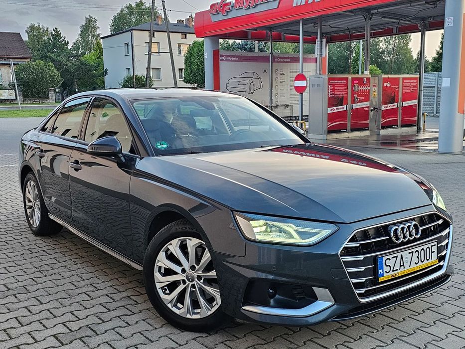 Audi A4 Limousine 35 TDI mHEV S tronic 2021r Bezwypadkowa Z Niemiec