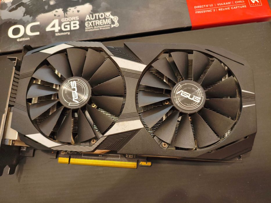Karta graficzna rx580 Asus OC 4 gb