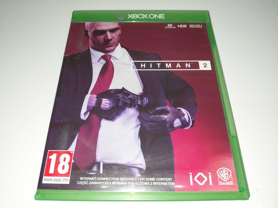 xbox one HITMAN 2 PL cichy zabójca gra po polsku zostań zabójcą okł PL