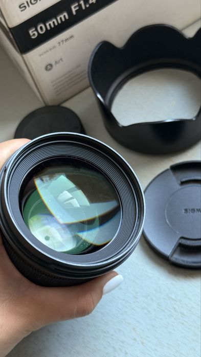 Objetiva sigma 50mm 1.4 para Nikon