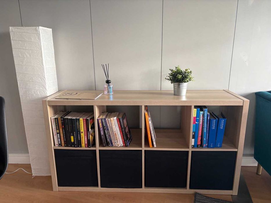 Vendo Caixas Ikea Drona p/ estante Kallax (ótimo estado)