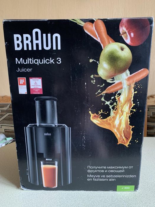 Соковижималка Braun Multiquik 3