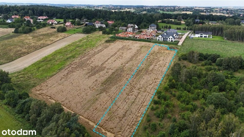 Działka widokowa 44 ary – Michałowice, ul. Jana Pawła II – Kraków