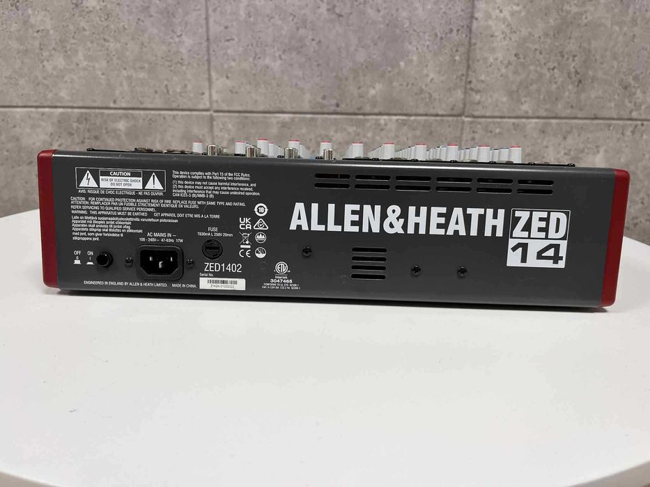 Allen & Heath ZED-14 mikser audio wzmacniacz
