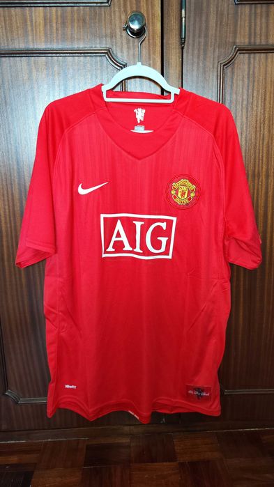 Camisola Manchester United versão 2007/2008 tam XL