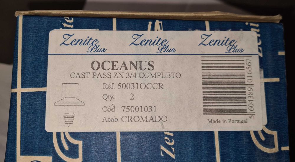 Torneira de Duche OCEANUS Zenite Plus