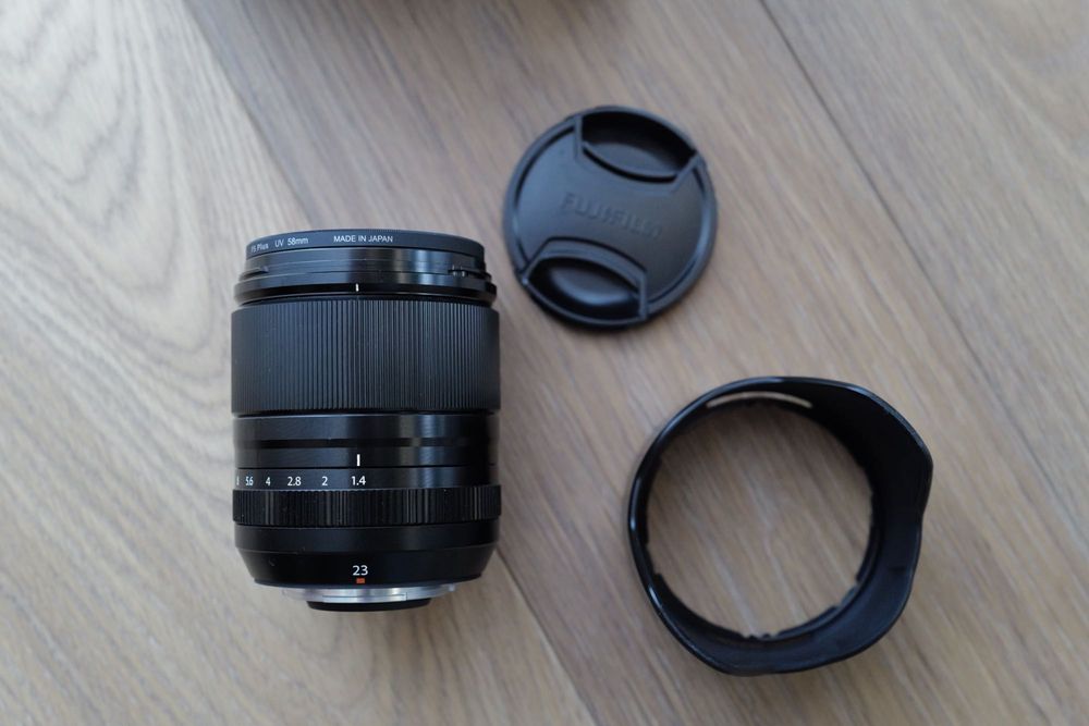 Fujifilm 23mm f/1.4 WR lens. Like new, with original packaging