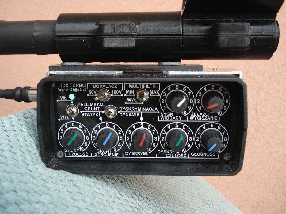 Wykrywacz metali IDX TURBO - głęboki z dopalaczem