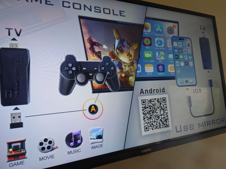 Consola de jogos retro gamer