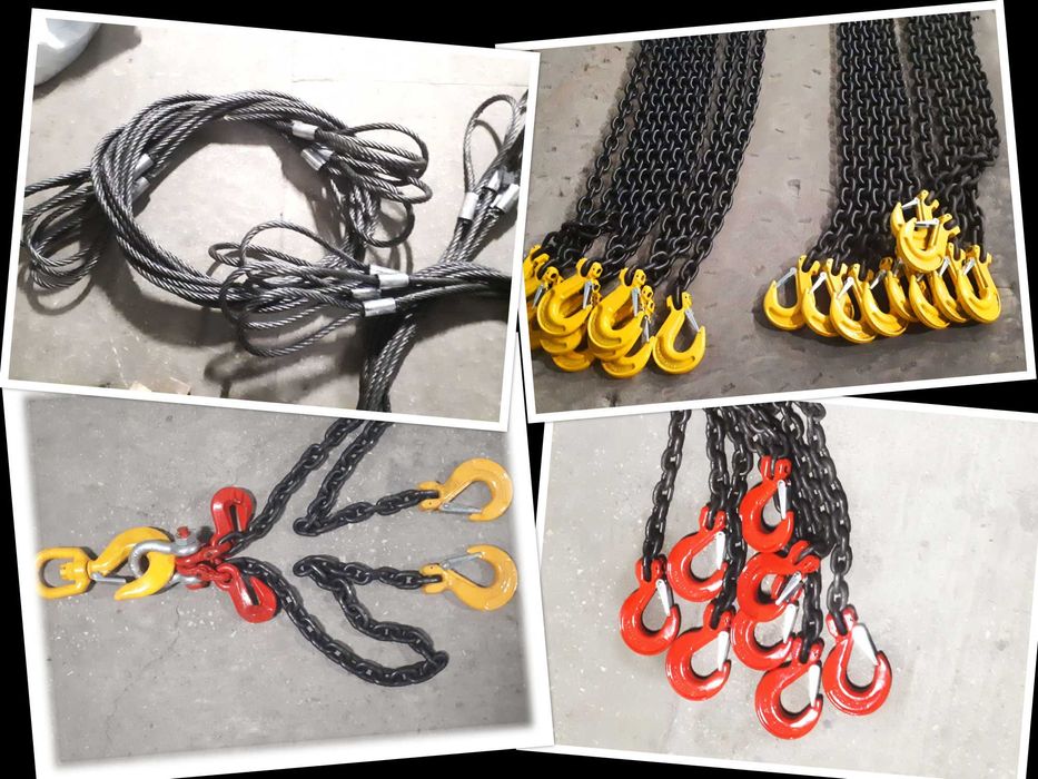 Стяжний ланцюг з гакам кріплення вантажу. Стяжки для тралу. Наявність!