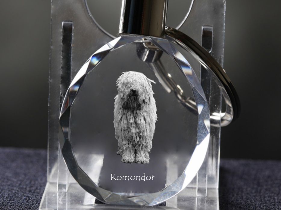 Komondor brelok do kluczy owalny z koniem Art-Dog