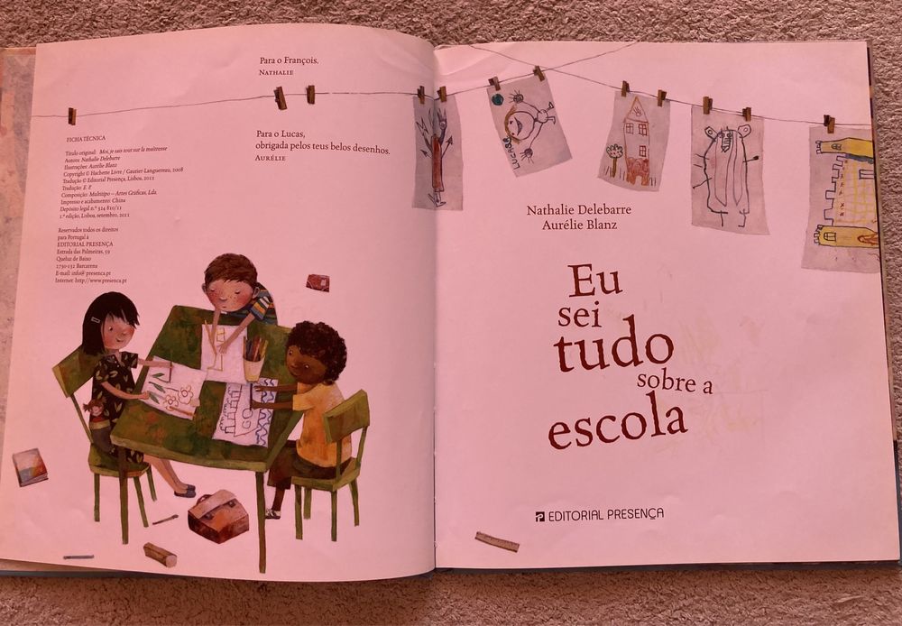 Livro “Eu sei tudo sobre a escola”