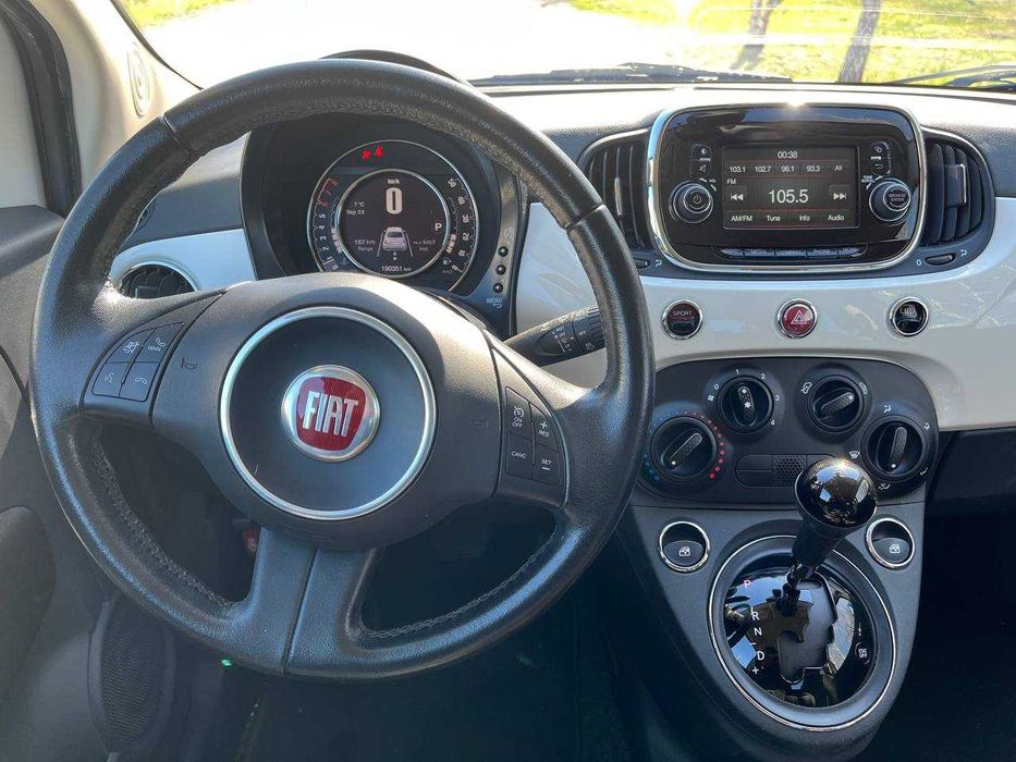 Продам Fiat 500, автомат 1.4, білий колір, 2017 року