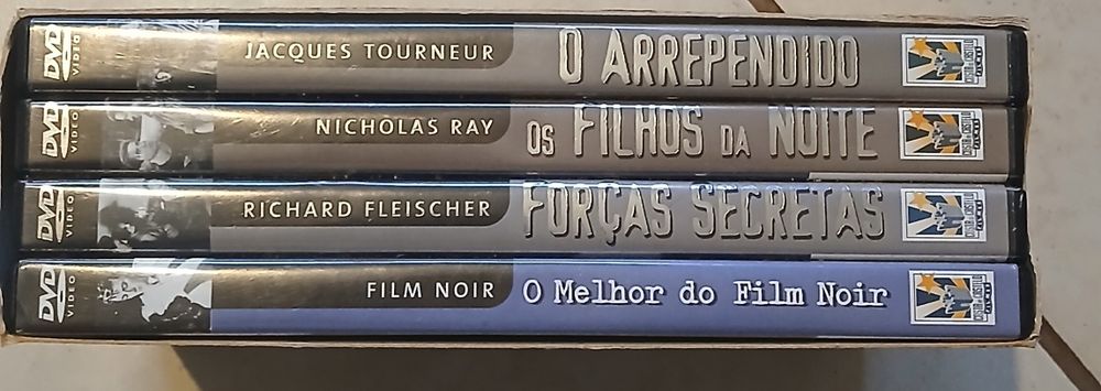 Film Noir DVD como novos