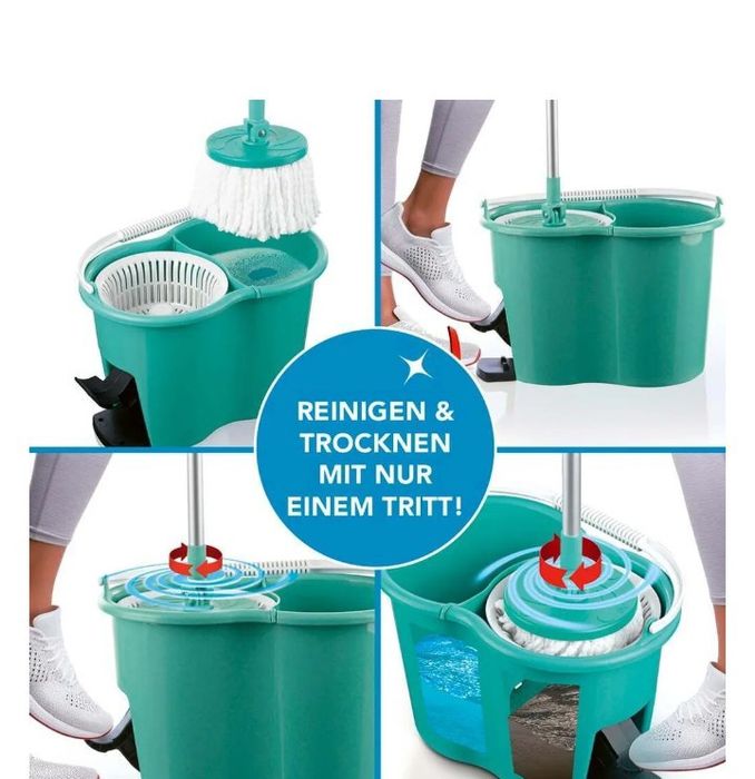 CLEANmaxx mop dwukomorowy