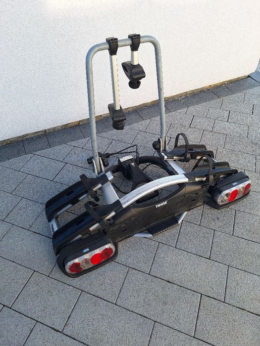 Platforma na hak thule. Bagażnik rowerowy na hak. Thule Euroway 920