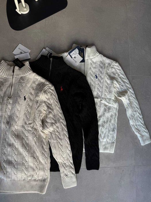 Светр Polo Ralph Lauren 1/3 | напів замок поло ральф лаурен худі