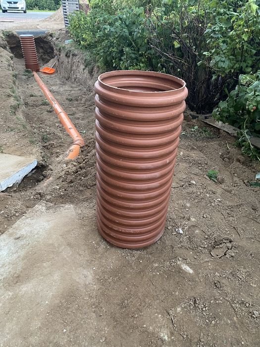 Rura karbowana 425 1 metr.