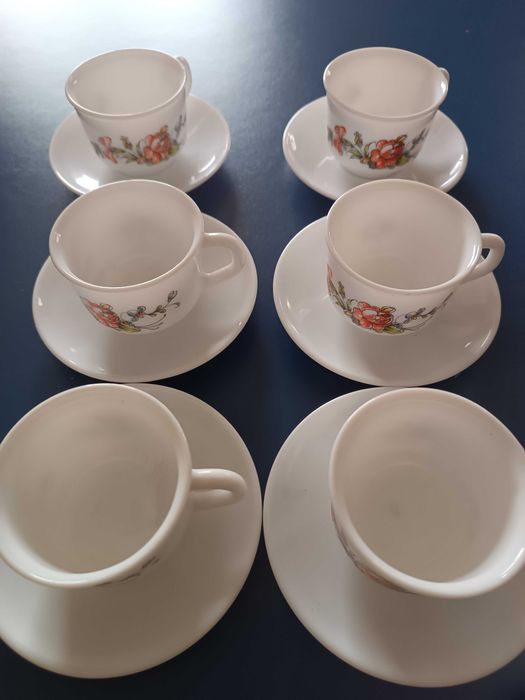 Floral Coffee Cup Set437560102837954564