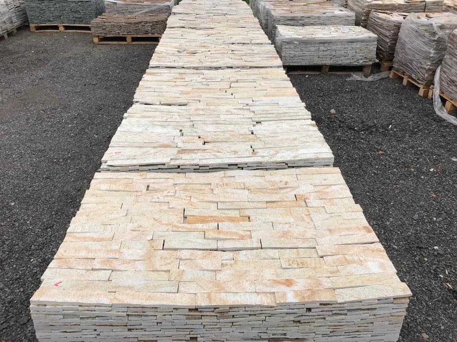 KWARCYT KAMIEŃ NATURALNY Kamien Elewacyjny Elewacja Paski