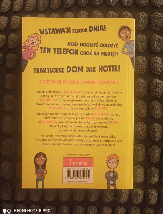 "Dlaczego rodzice tak cię wkurzają i co z tym zrobić", Dean Burnett