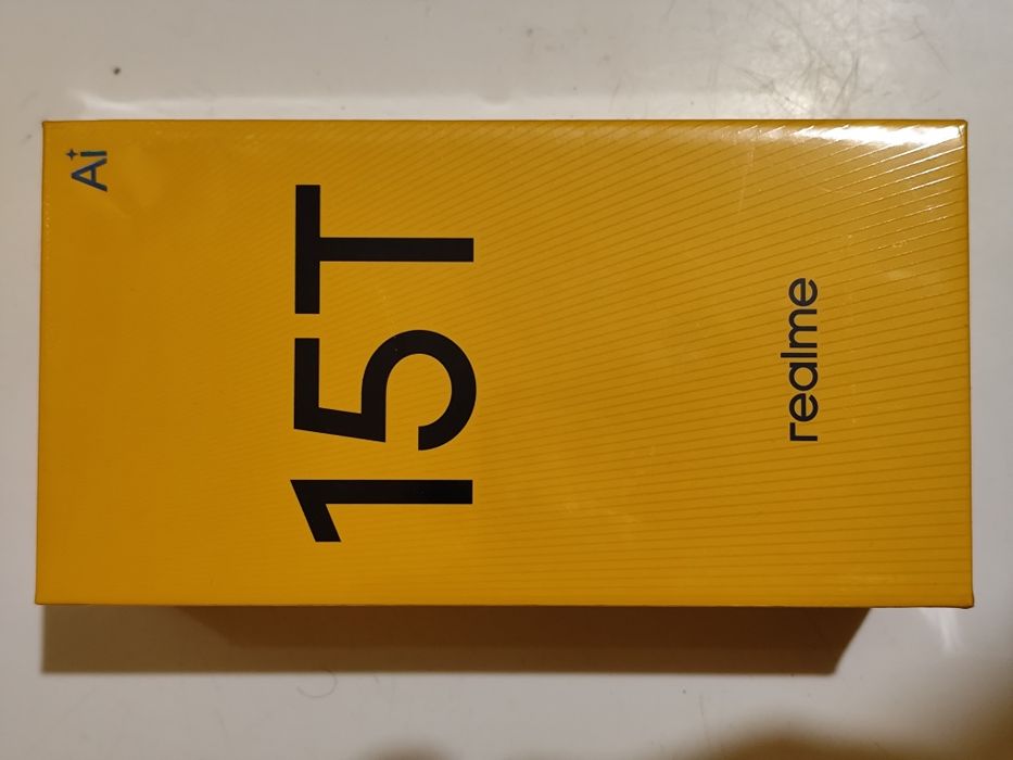 Realme 15T 5G NFC 8/128 12/512 з блоком зарядки 60Вт новий IP 68, IP 69