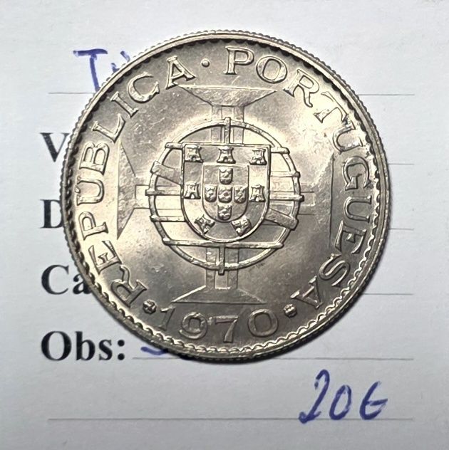 20$00 1970 Timor