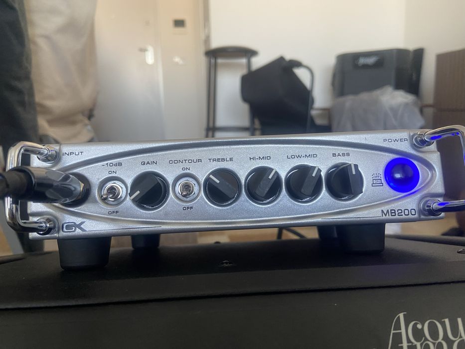 Gallien Krueguer MB200 amplificador para baixo ou contrabaixo
