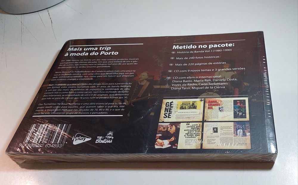 Trabalhadores do Comércio, Das Turmêntas hà Boua Isperansa (Livro + CD Selado)