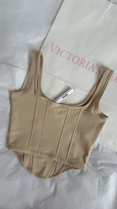 Gorsetowy top od Victoria's Secret