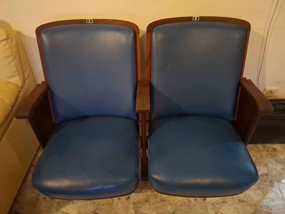Cadeiras de Cinema  Vintage