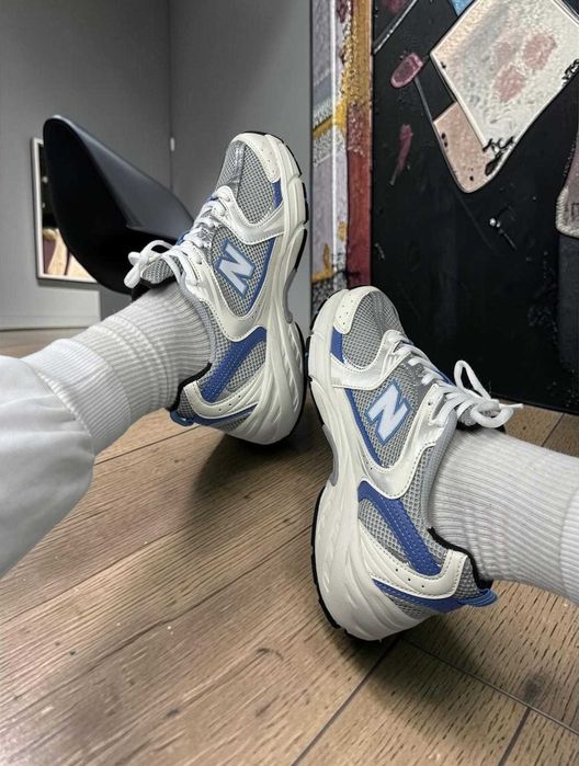 (БЕЗ ПЕРЕДОПЛАТИ) 36 - 40 New Balance 530 Steel Blue Blue Нью Беланс 530