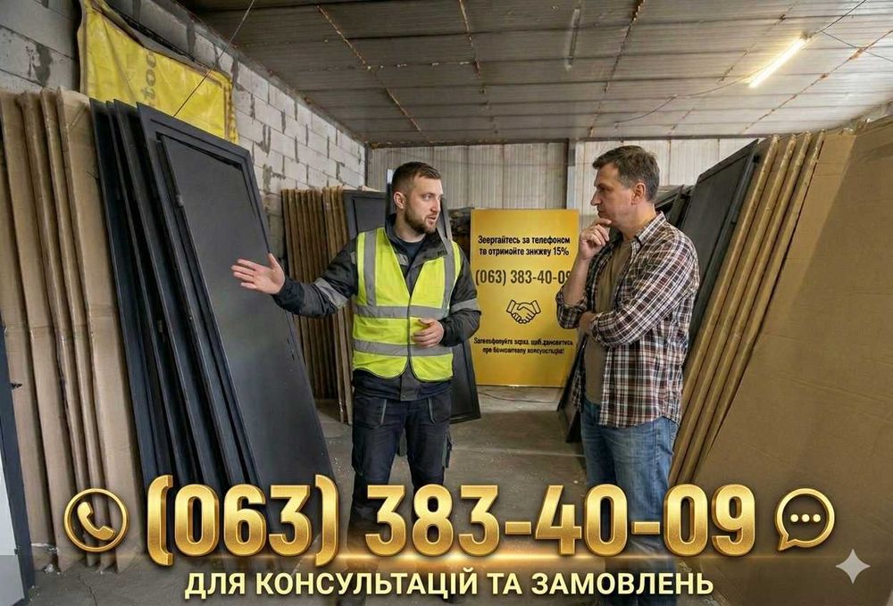 Якісні металеві двері. Нестандарт. Фарбування по RAL. Доставка