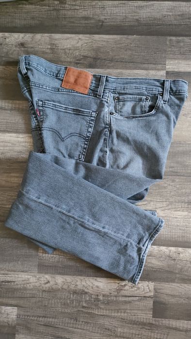 klasyczne, szare spodnie Levi's 511  36/32
