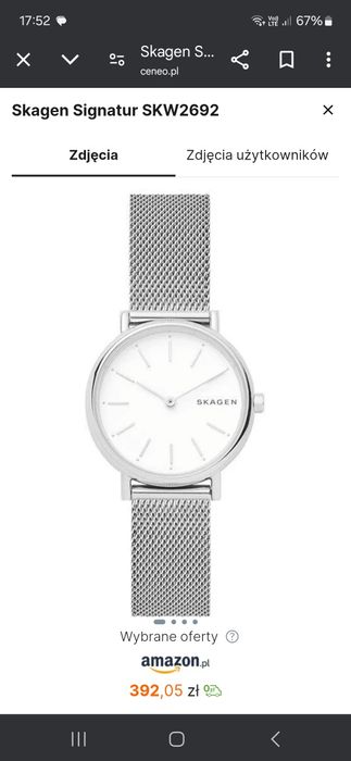Zegarek Skagen - damski SKW2692