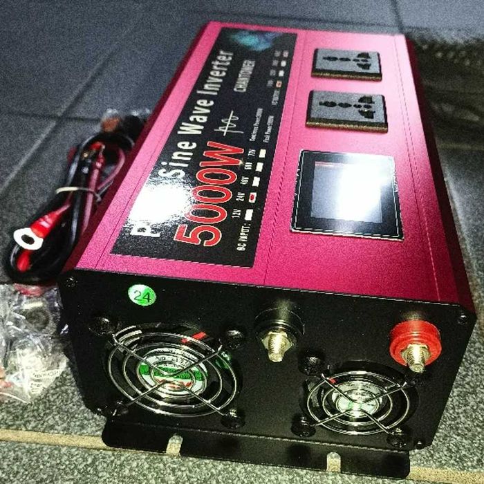 DC-AC Преобразователь напряжения - инвертор на 5000 Вт и 12 вольт б/у