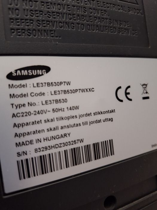 Samsung 37" B530 Series 5 Full HD
