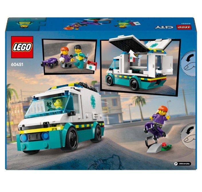 LEGO City 60451 Karetka pogotowia