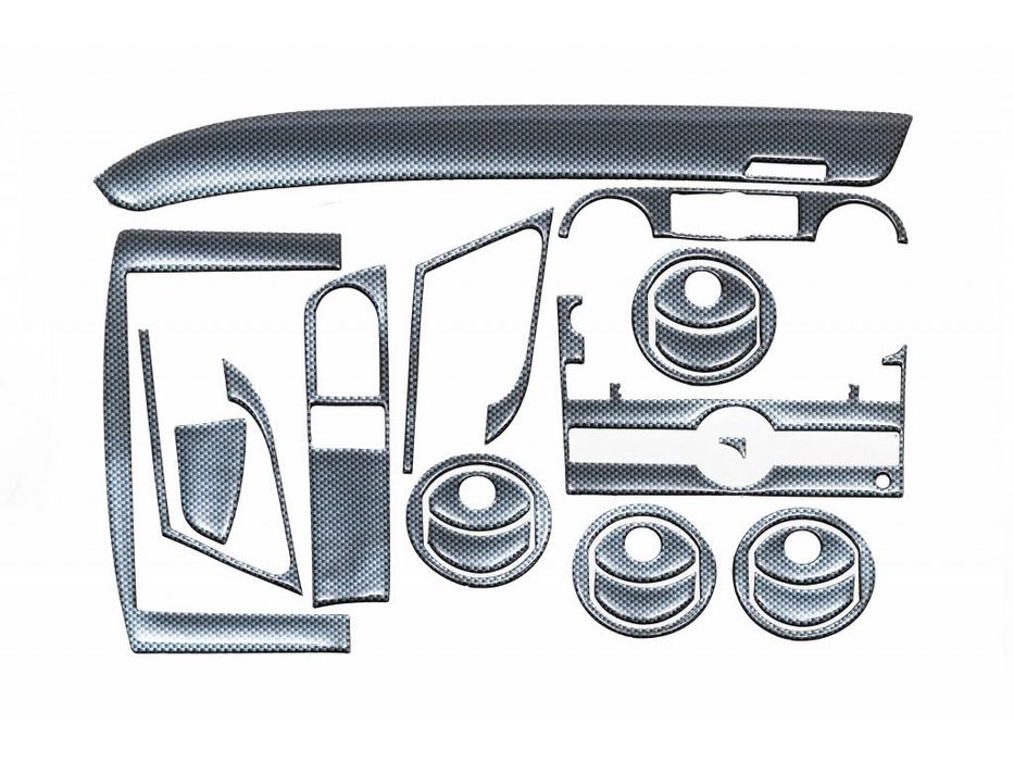 Chevrolet Aveo Lacetti Накладки на панель под дерево