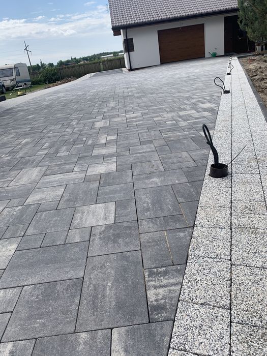 Kostka brukowa - behaton prostokat Cegielka - HDS najtaniej