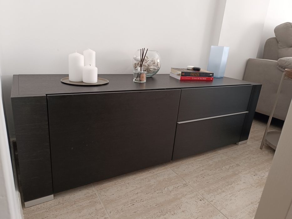 Conjunto Moveis Sala Madeira Wengue
