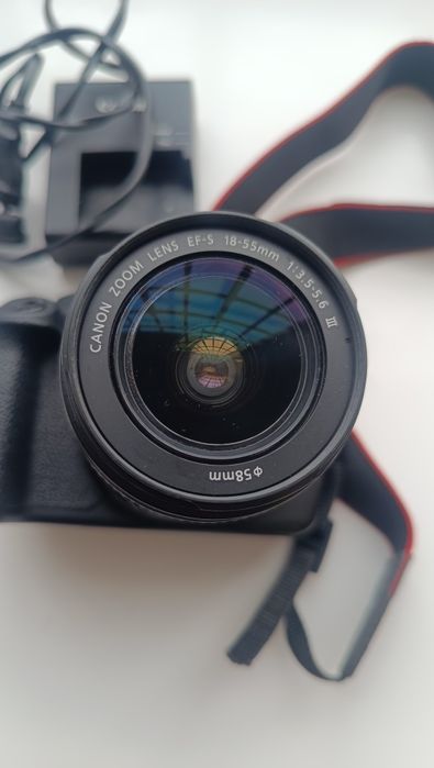 Canon 1200D com lente e bolsa original 18.1mpx full hd