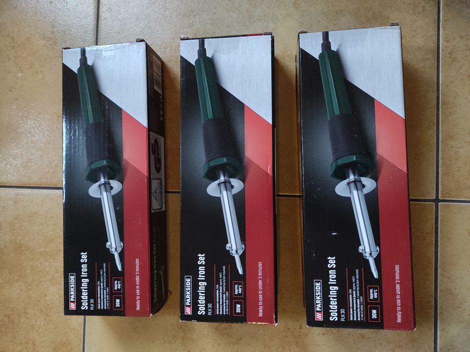 Паяльник НІМЕЧЧИНА Parkside PLK 30 440 градусів 30 Вт нагрів 3 хв