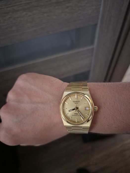 Tissot PRX Powermatic 80 35mm-Gold PVD/FULL SET/