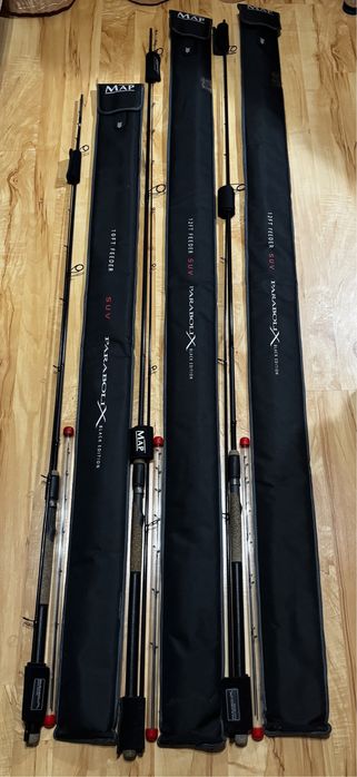 Вудлища фідерні MAP PARABOLIX Black Edition 10FT 12FT