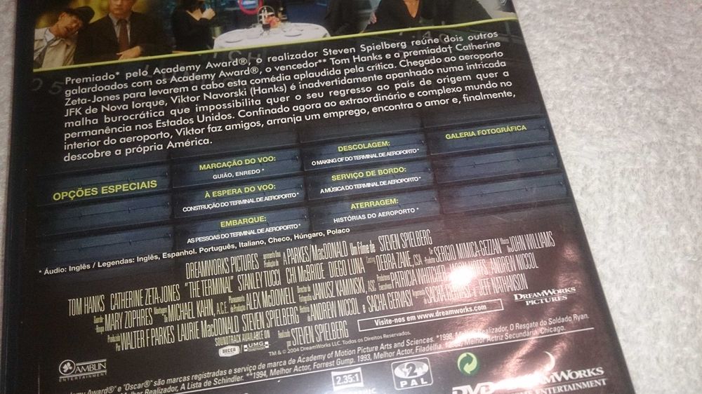 terminal de aeroporto (edição especial 2 dvds) com tom hanks