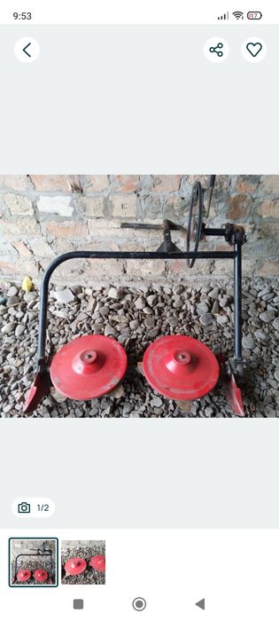 Косарка до мотоблока  роторна