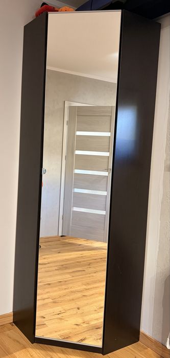 Szafa pax ikea narożna wenge z lustrem