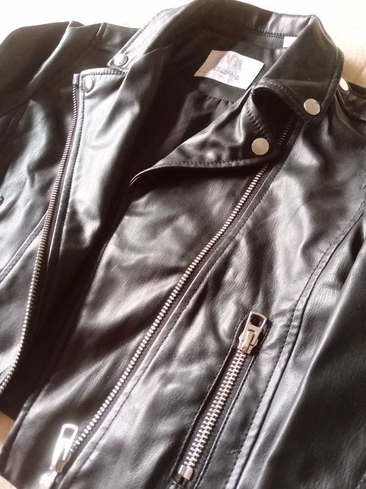 Casaco Imitação Cabedal Zara Bebé 2/3Anos - Como Novo, Usado 1 Vez!